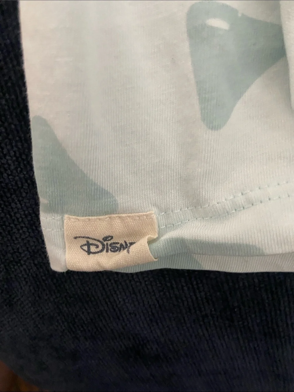 Disney Dumbo Light Blue Tee. Little Cutie